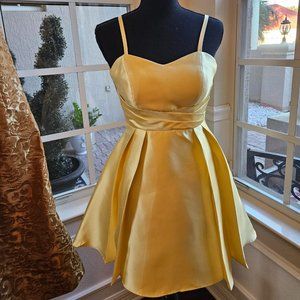 Teeze Me yellow dress in size zero